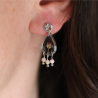 Boucles d’oreilles Anémone