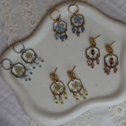 Boucles d’oreilles Calliopée