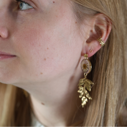 Boucles d'oreilles Agapanthe