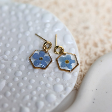 Boucles d'oreilles Abéliane