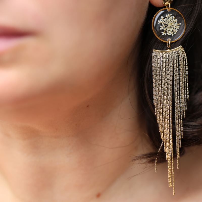 Boucles d'oreilles Calixte